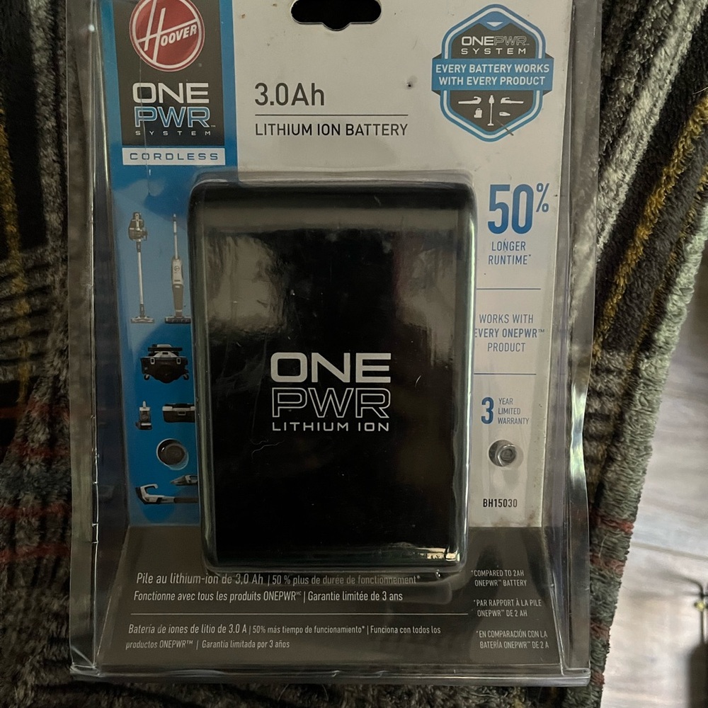 Hoover One PWR 3.0Ah Lithium Ion Battery